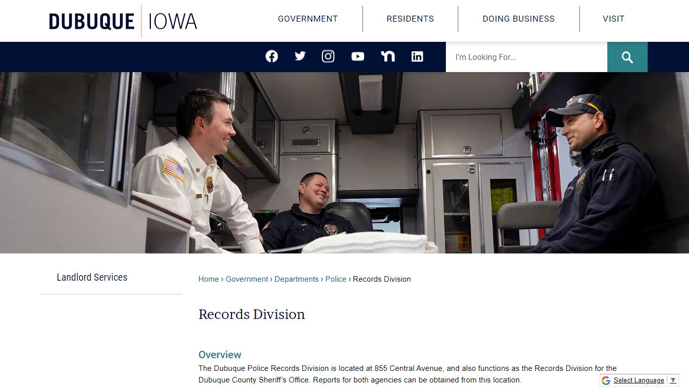 Records Division | Dubuque, IA - Official Website - City of Dubuque